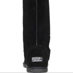 black beach feet boots
